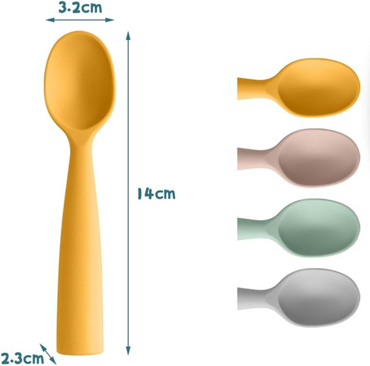 VICLOON szilikon kanál készlet 14 cm 4 db