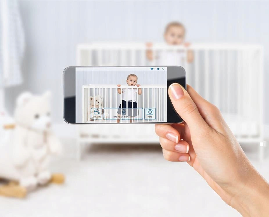 REER IP BabyCam Vigilabebés Electrónico Cámara Wi-Fi