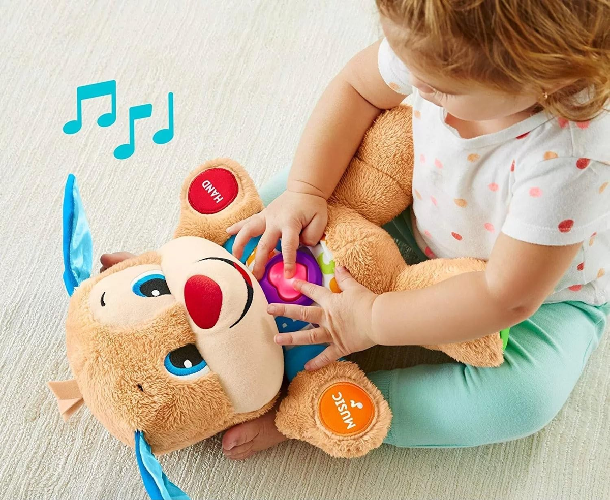FISHER-PRICE FPM43 tanuló kutyus angol nyelven