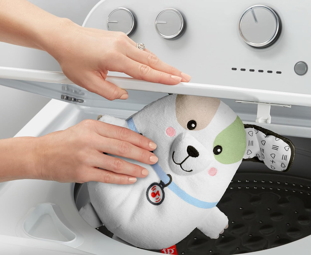 FISHER-PRICE Snuga Puppy peluche con melodie e vibrazioni CAGNOLINO 18 cm