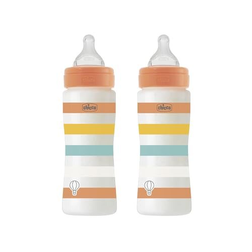 CHICCO Perfect Easy bottles 330 ml fast flow 2 pcs.