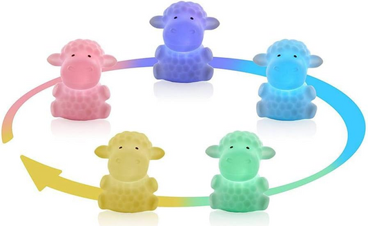 MINILAND Night Sheep LED éjszakai lámpa, 5 szín, 12,5 cm