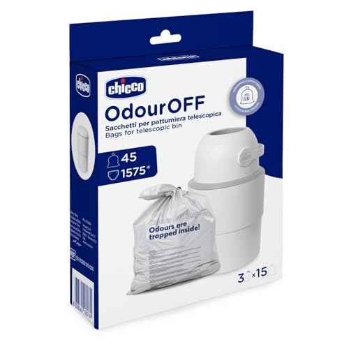 Chicco Odour Off pelenkatároló zsákok 3x 15