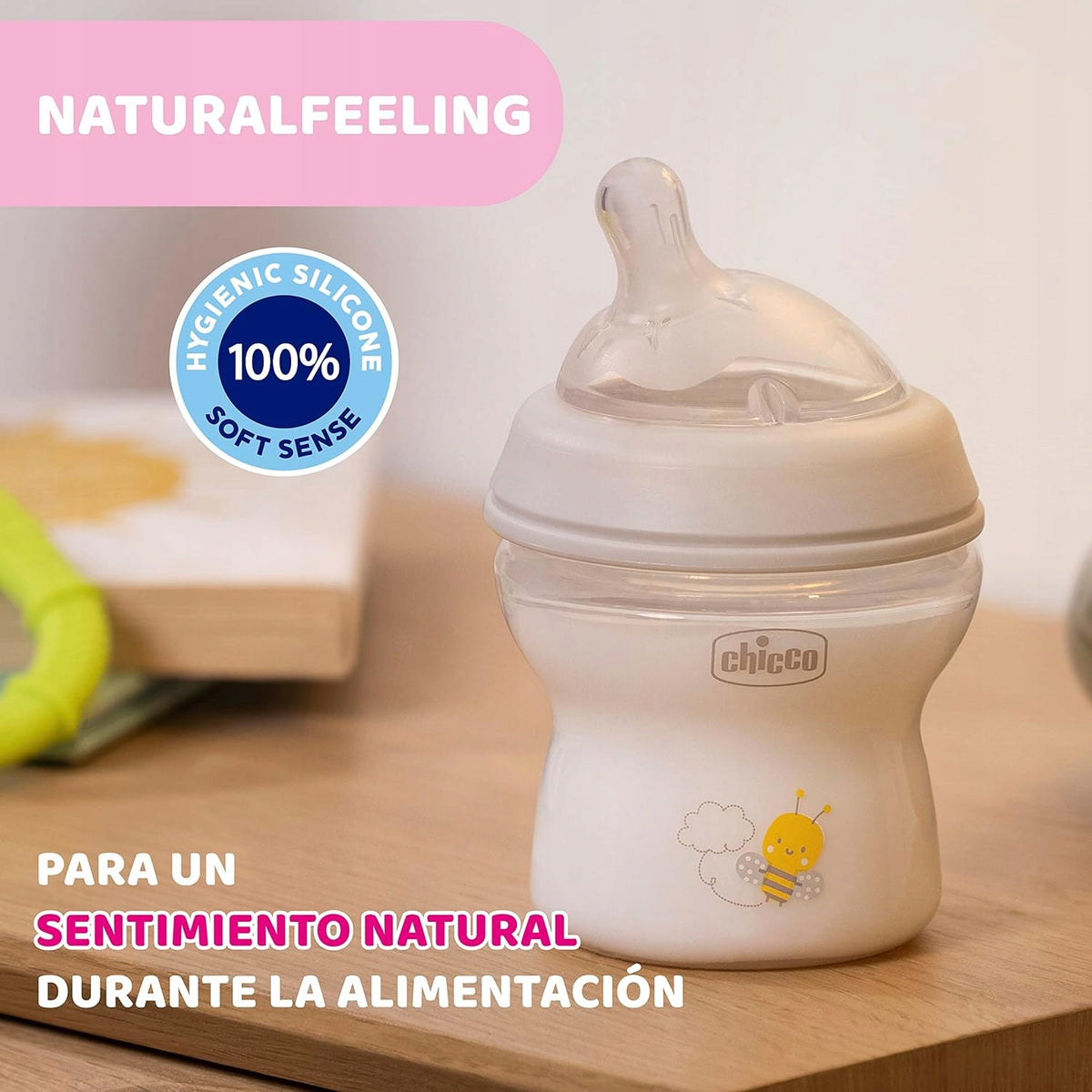 CHICCO NaturalFeeling láhev 150 ml 0+