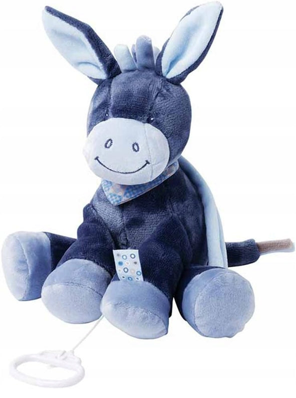 NATTOU plüss plüss plüss játék zenélő dobozos La-Le-Lu OSIOŁEK ALEX 18 cm