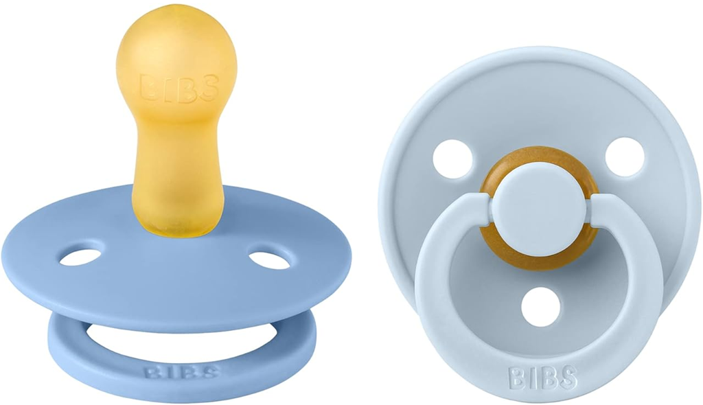 BIBS COLOUR dudlíky uklidňující 2pack kaučuk 6m+