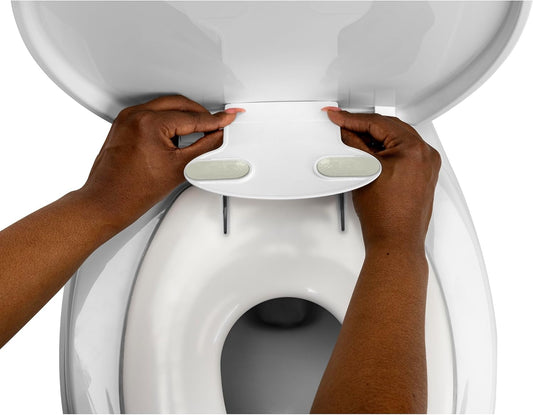 INGENUITY Flip & Sit nakładka na sedes 18 m+ 23 kg – biały – zdjęcie 2