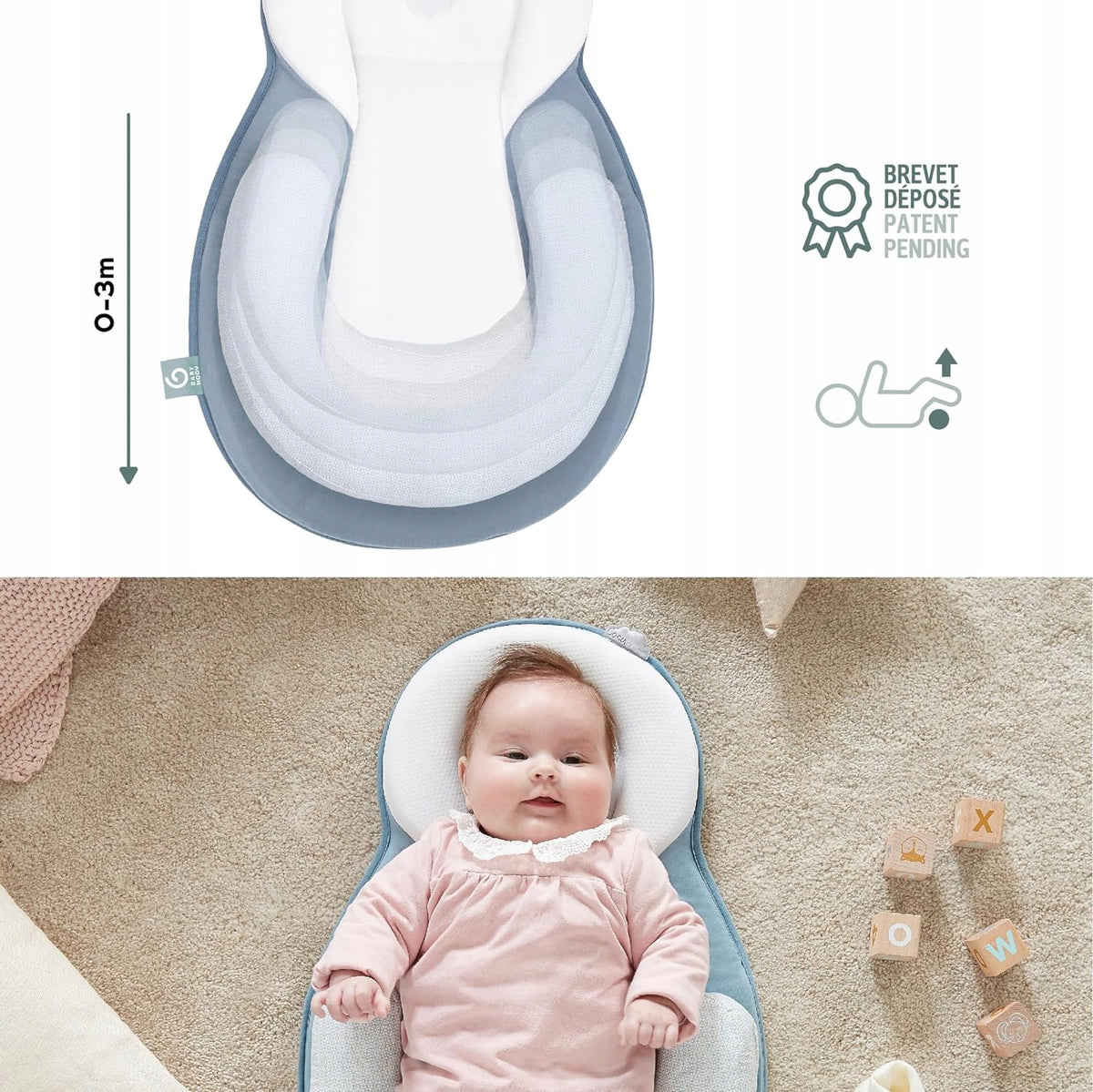 BABYMOOV cosydream vankúš stabilizátor