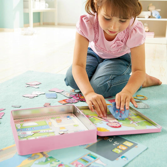 HABA Mágneses kirakó Öltöztesd fel Lillit, 4 háttér, 54 mágnes – 2. termékfotó