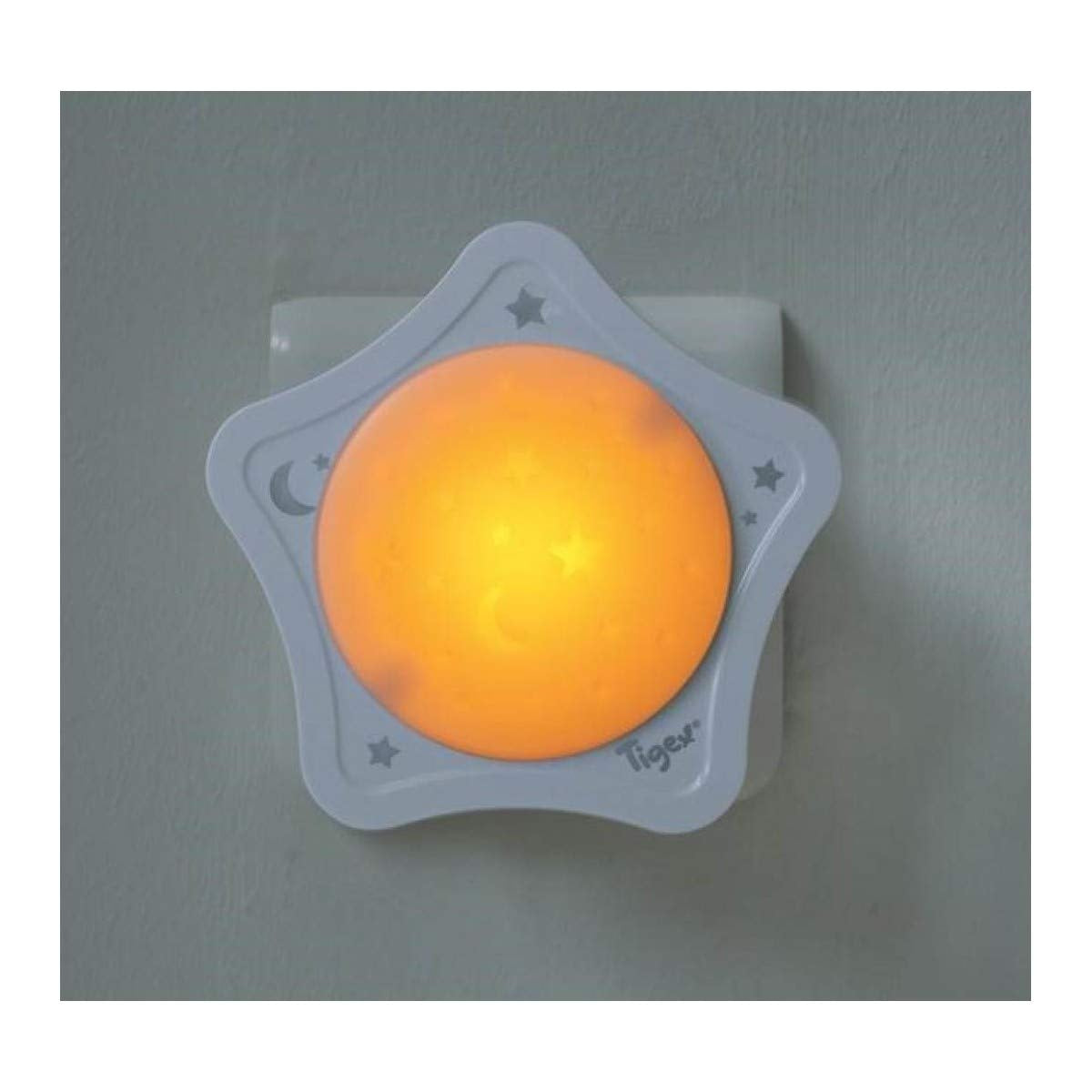 TIGEX automatyczna lampka nocna LED do gniazdka, czujnik ciemności 9 cm – zdjęcie 4