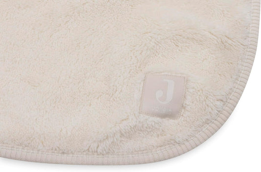 JOLLEIN Basic Jersey/Sherpa takaró 75x100 cm, zabpehelyszínű