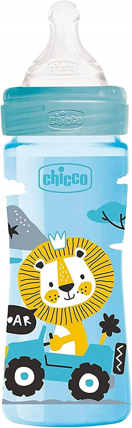 CHICCO Well-Being Fläschchen 250 ml 2m+ mittlerer Durchfluss – Produktbild 2