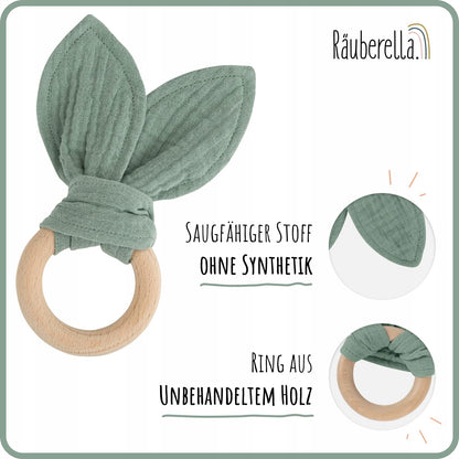 NUDU BABY muszlin ComfortER rágóka szett