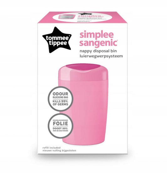 TOMMEE TIPPEE simplee sangenic κάδος απόρριψης πάνας + ανταλλακτικό