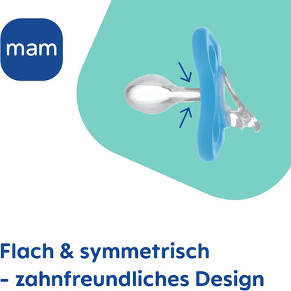 MAM Comfort smoczki silikonowe 0-3 mies. różowe 2 szt. – zdjęcie produktu 6