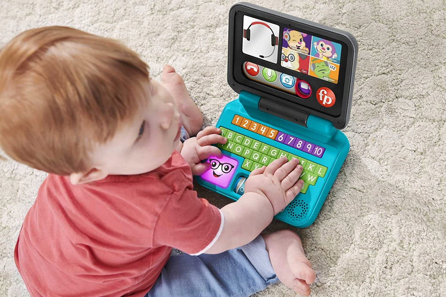 FISHER-PRICE CDG57 interactive laptop in german