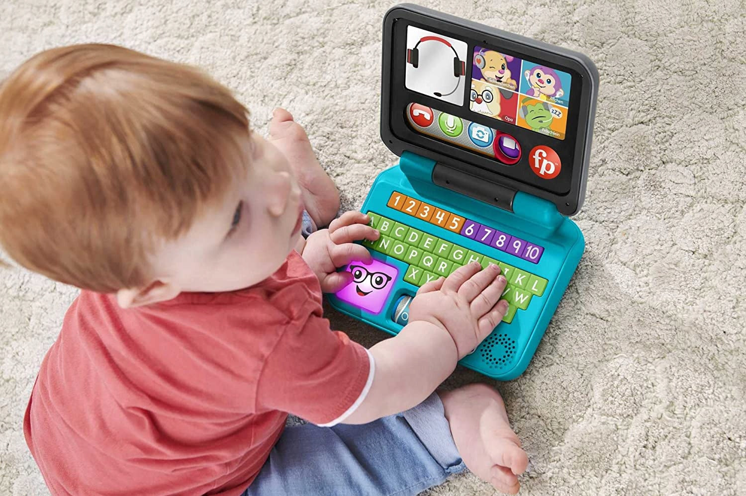 FISHER-PRICE CDG57 interactive laptop in german