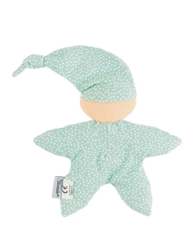STERNTALER textil baba csörgővel 16 cm