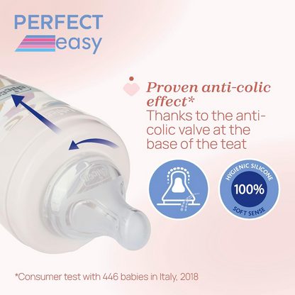 CHICCO fľaša Perfect Easy 4m+ 300ml
