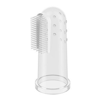 LOLA KIDS siliconen tandenborstel voor op de vinger + etui