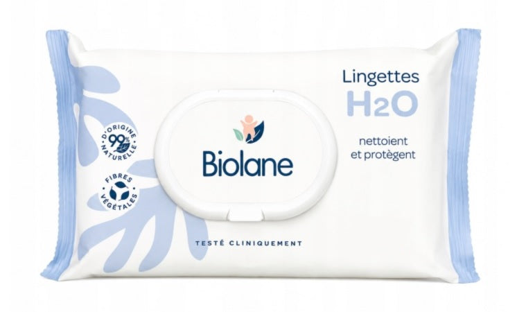 BIOLANE vízzel átitatott törlőkendő x100