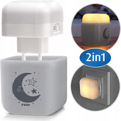 REER SleepLight 2in1 lampada notturna LED portatile o da presa