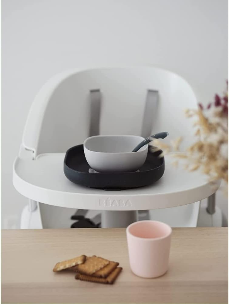 Set di stoviglie in silicone BEABA con ventosa