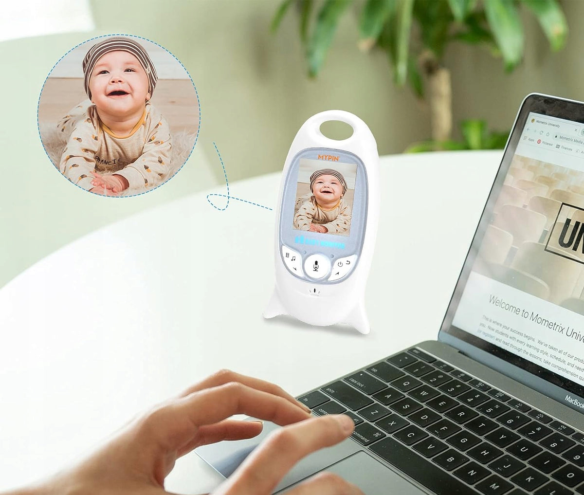 BABY MONITOR VB601 dădacă electronică digitală 2" LCD VOX