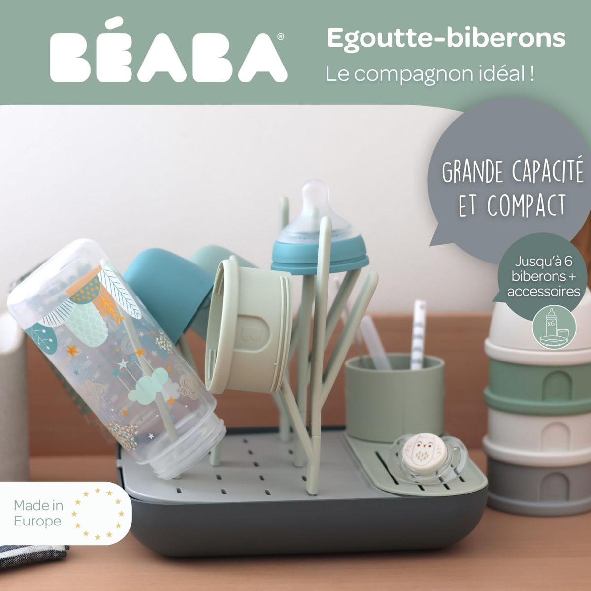 BEABA escurridor de biberones y accesorios