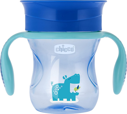 CHICCO Perfect Cup tazza antigoccia beccuccio 360 gradi 200 ml 12 m+