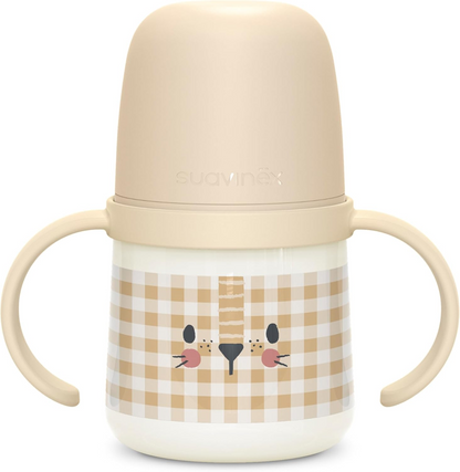 SUAVINEX Day & Night cseppmentes pohár, sötétben világító, 150 ml, 6 hónap+