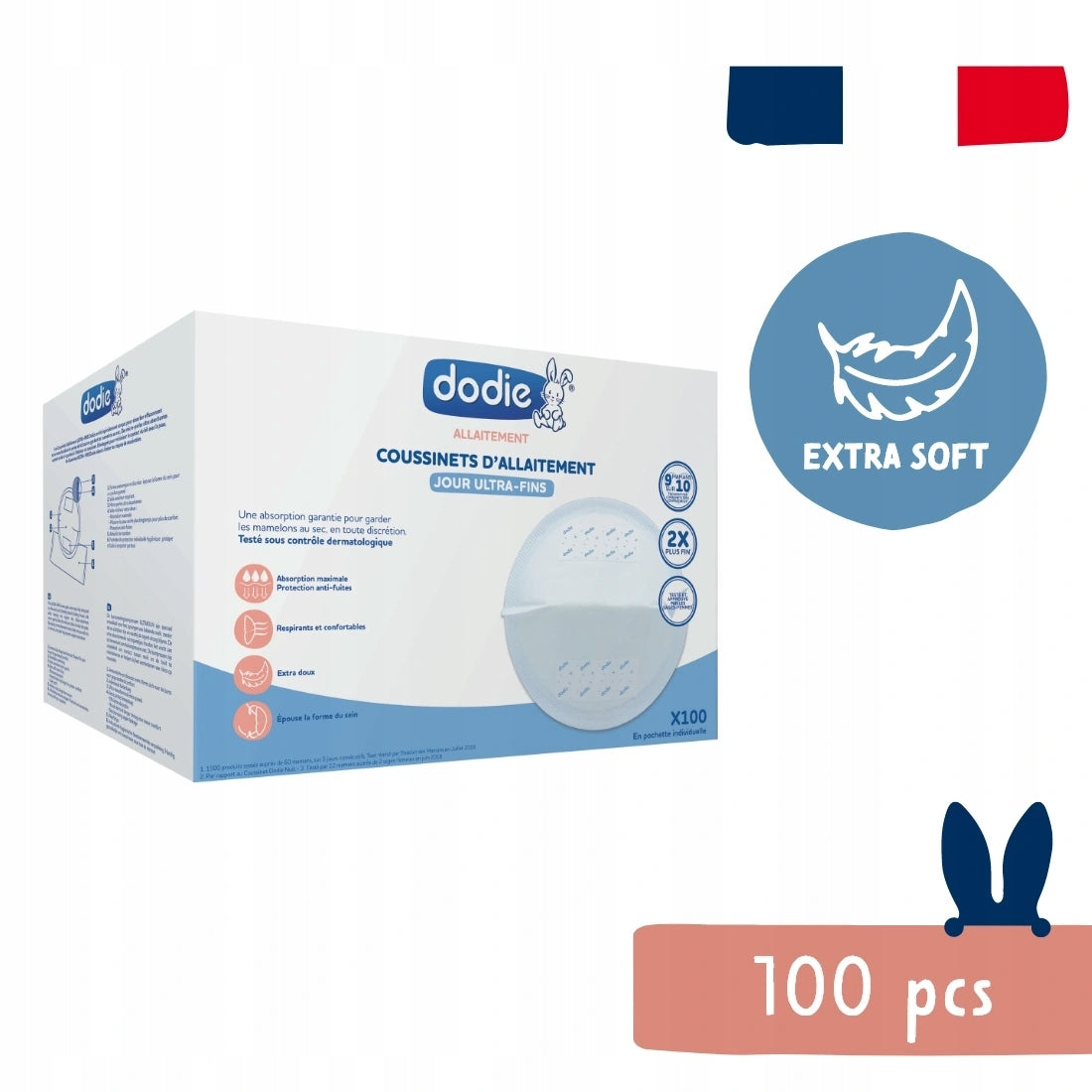 DODIE επιθέματα στήθους 100 τεμάχια