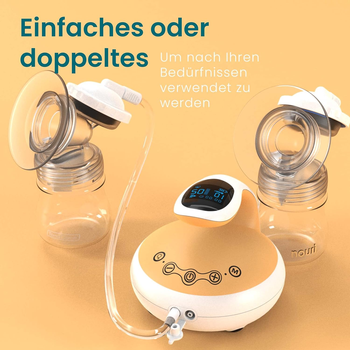 TENSCARE Nouri Duo podwójny laktator przenośny
