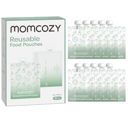 MOMCOZY saszetki tubki na przeciery musy 10szt 200ml