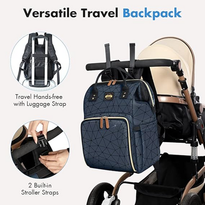 LEKEBABYbackpack for nappies and accessoriesmaterial 100% polyesterhand wash recommendednew condition