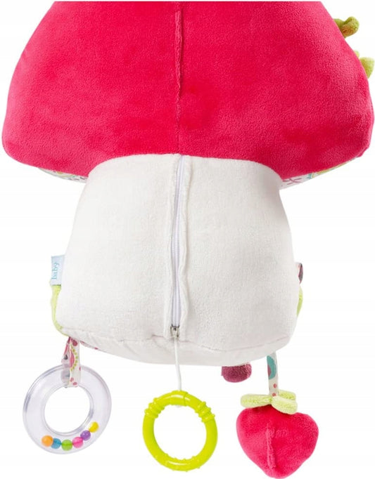 BabySun suspension musicale en peluche champignon 40 cm