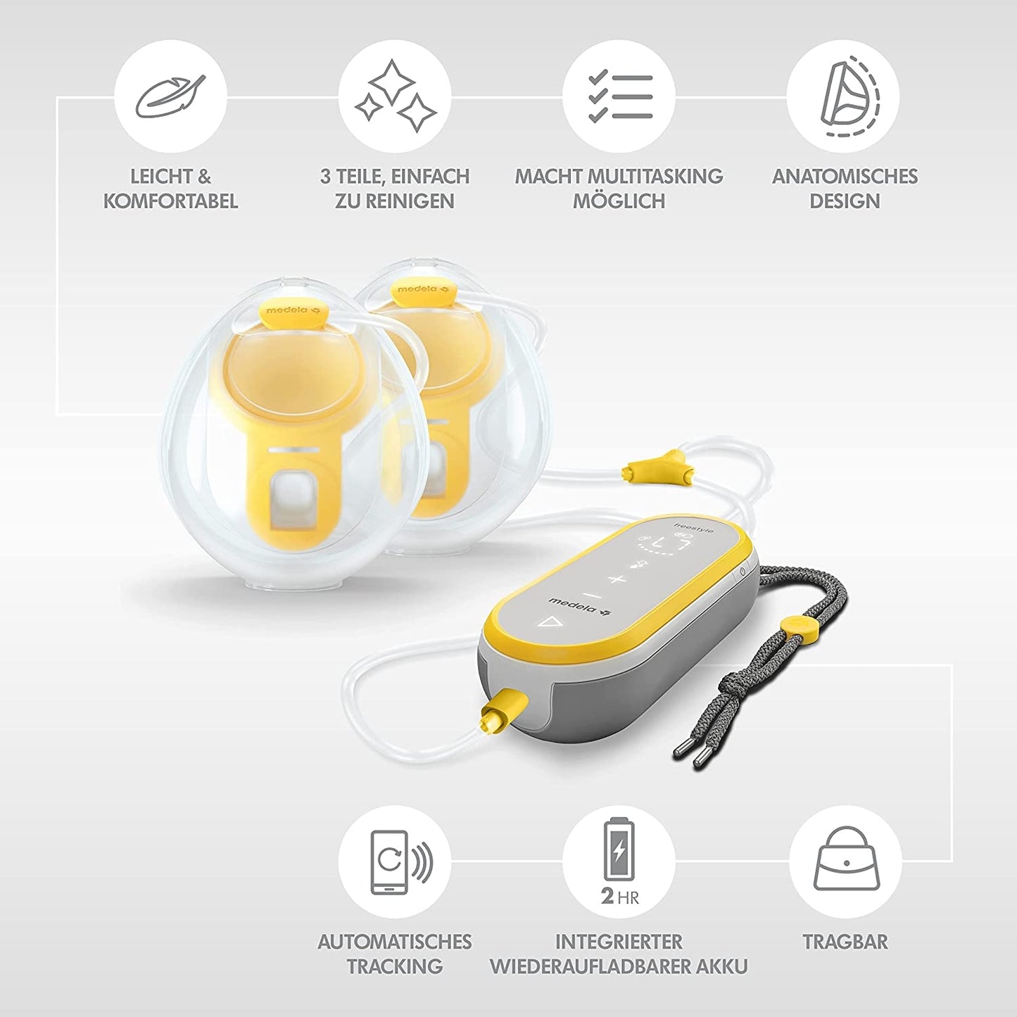 MEDELA Freestyle Flex pompă de sân dublă hands-free