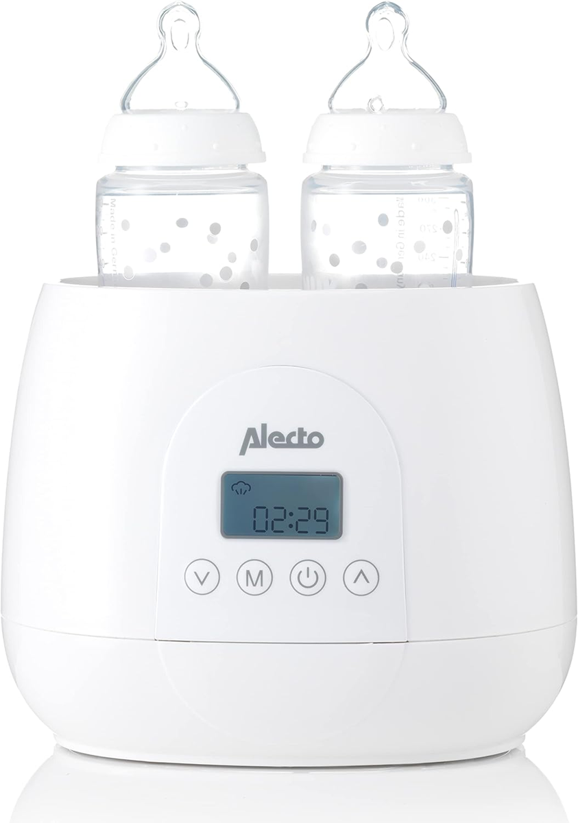 ALECTO cumisüveg- és bébiétel-melegítő 3 az 1-ben dupla BW700TWIN