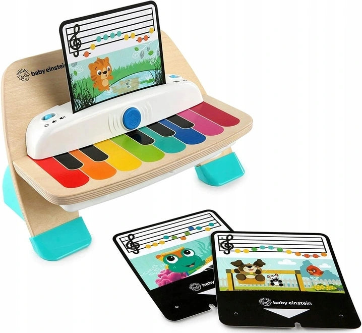 BABY EINSTEIN Hape Magic Touch drewniane pianinko dotykowe 18 x 30 cm