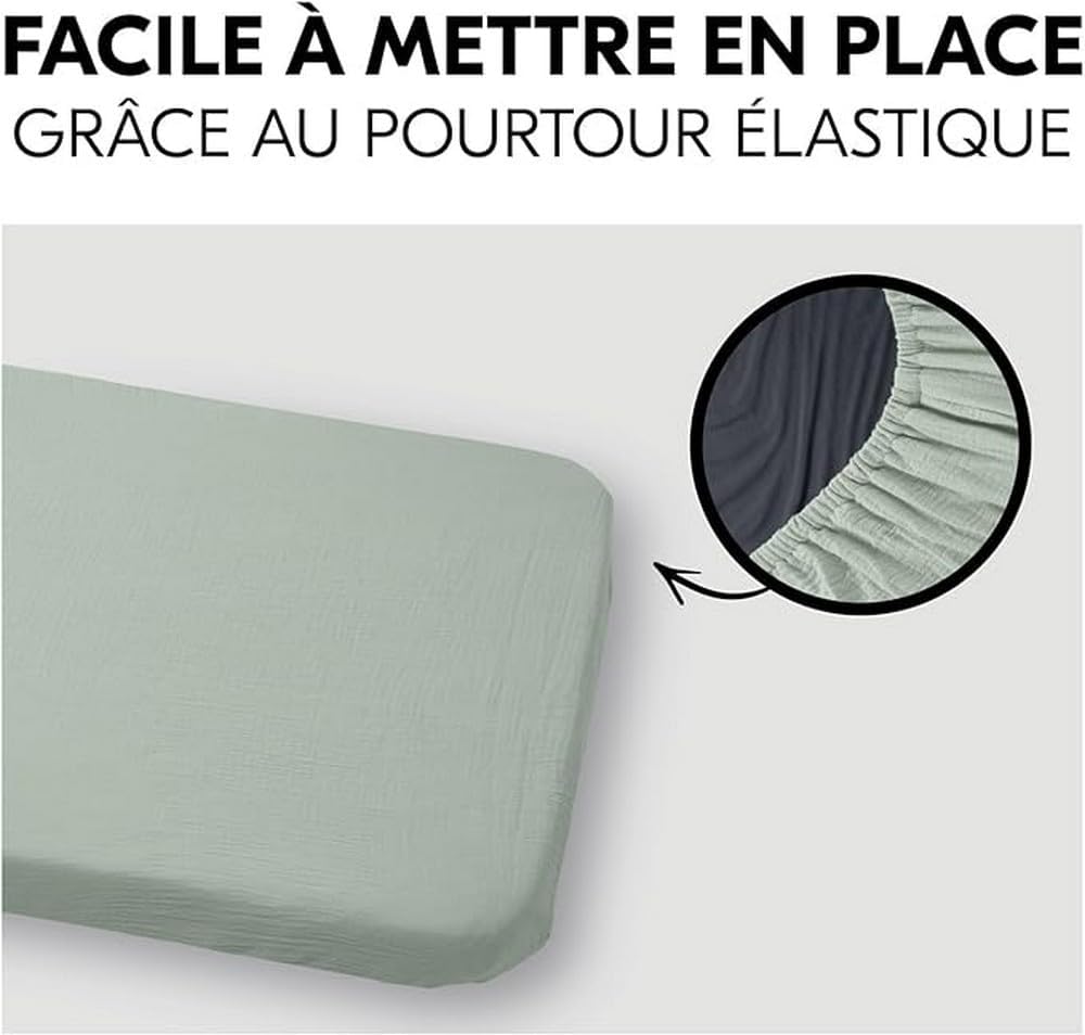 HAUCK Travel Bed védőlepedő matracra, 120x60