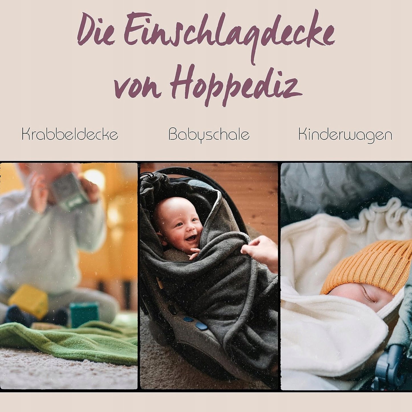 HOPPEDIZ bundazsák takaró autósüléshez, 3- és 5-pontos biztonsági övhöz, POLAR