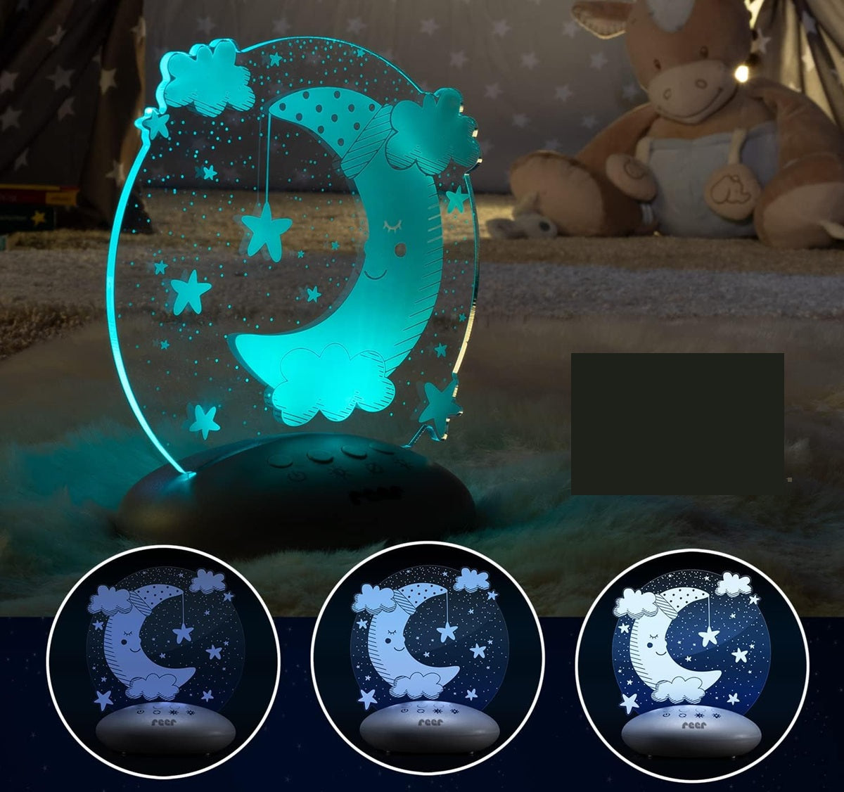 REER ColourLumy LED luce notturna 5 colori LUNA