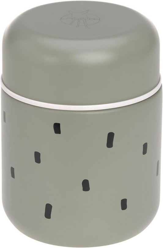 LASSIG Food Jar Happy Prints THERMOS ALIMENTAIRE en acier inoxydable 350 ml