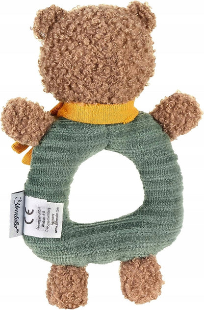 NATTOU pamut markológép csörgővel BEN Bear 17 cm