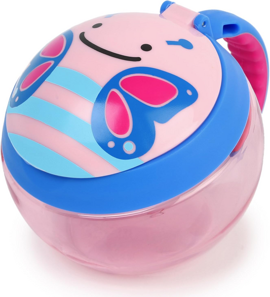 SKIP HOP Zoo Snack Cup Snackbecher SCHMETTERLING 222 ml