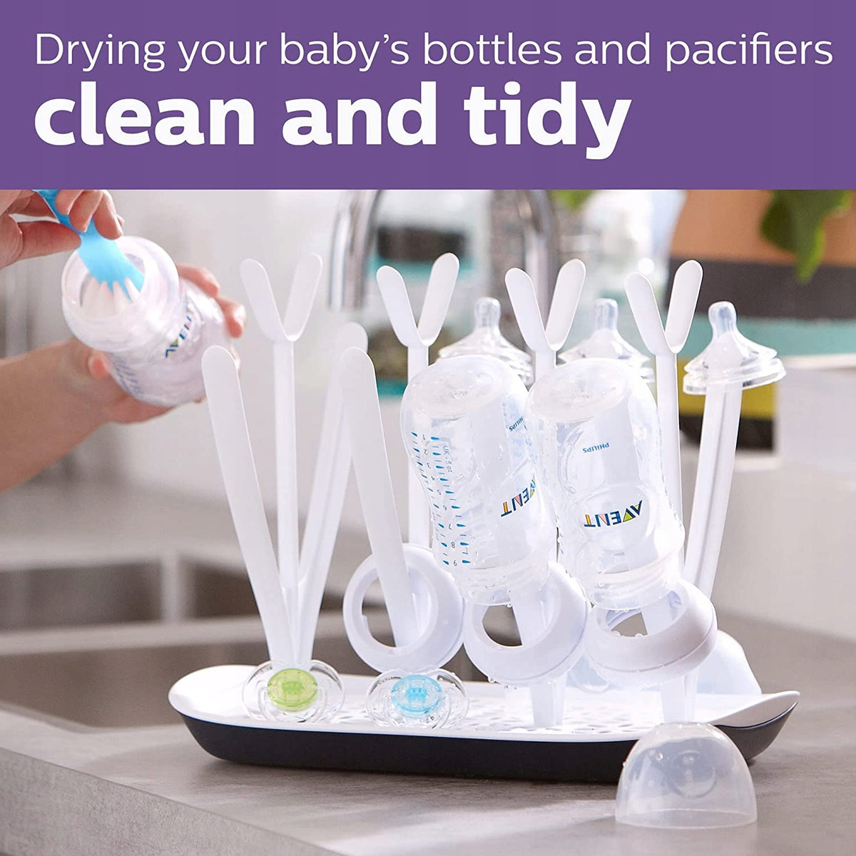PHILIPS AVENT cumisüveg és kiegészítő szárító