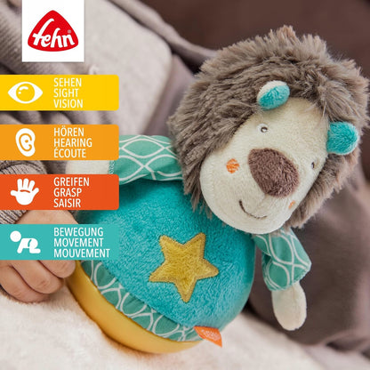 FEHN Funky Friend wańka WSTAŃKA 18cm grzechotka LEW
