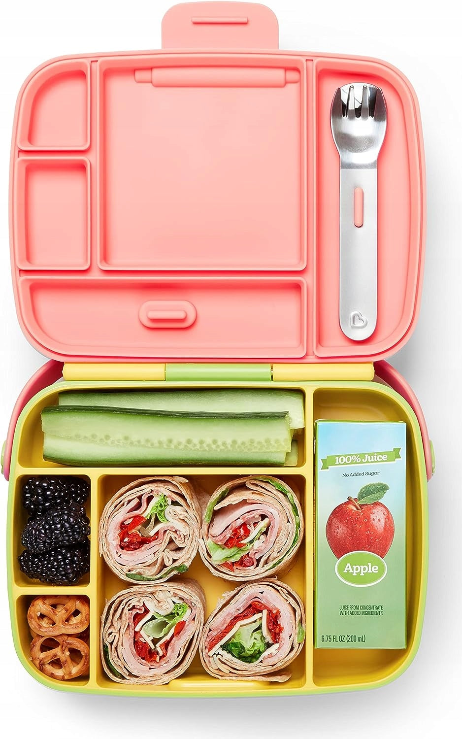 MUNCHKIN Bento Box lunchbox + bestek, 5 vakken