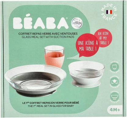 BEABA set di stoviglie in silicone con ventosa DURALEX