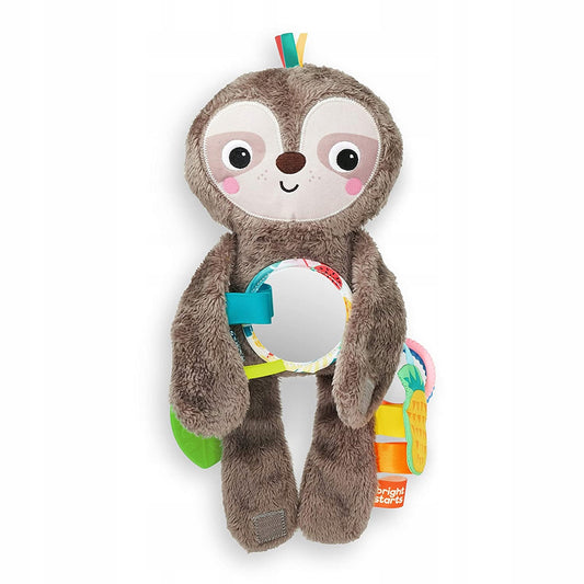 BRIGHT STARTS Slothmirror pendantage 0 m +new condition, packaging may show signs of storage or be damaged